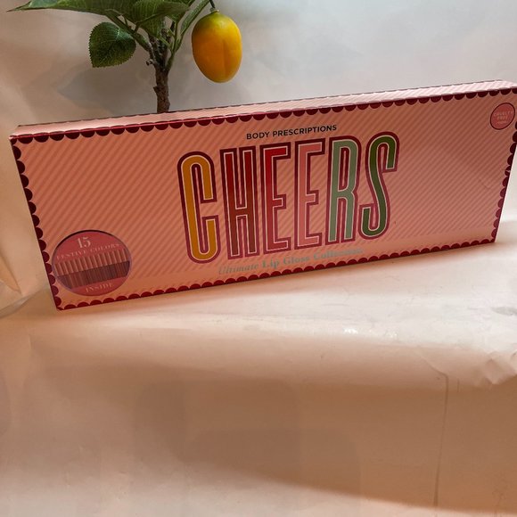 BODY PRESCRIPTION CHEERS LIP GLOSS COLLECTION NEW IN BOX 15 COLORS INSIDE - Picture 1 of 6